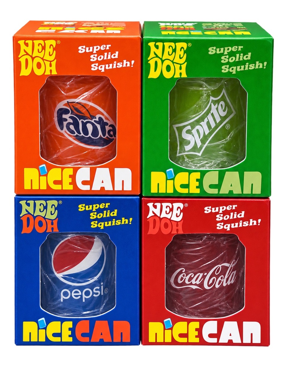 Nice Can Squish set of 4